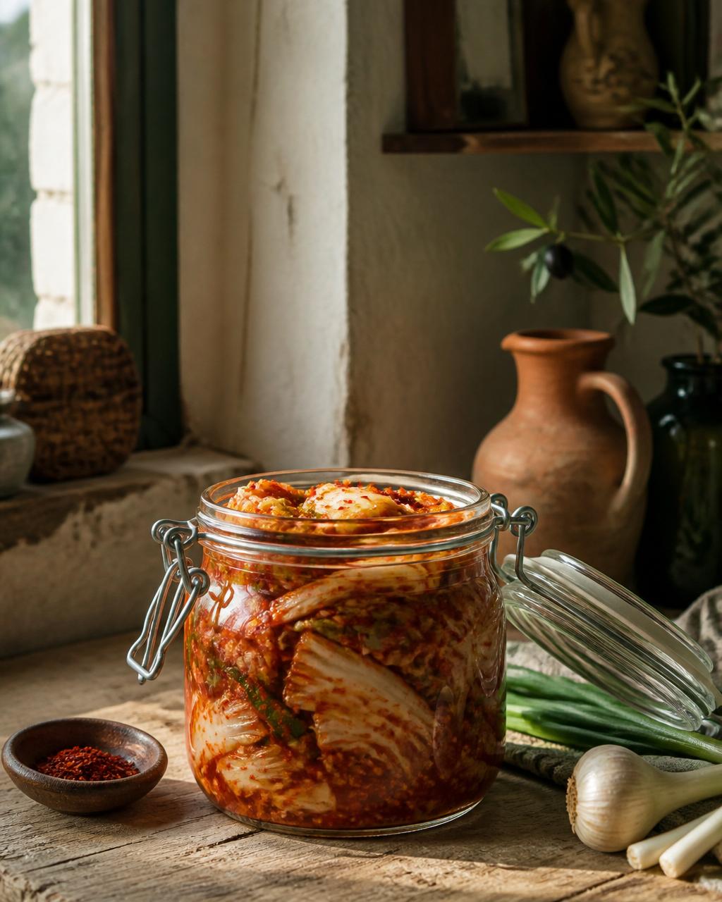Kimchi clásico de col china