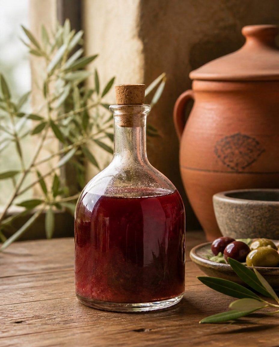 Vinagre de vi natural sin pasteurizar